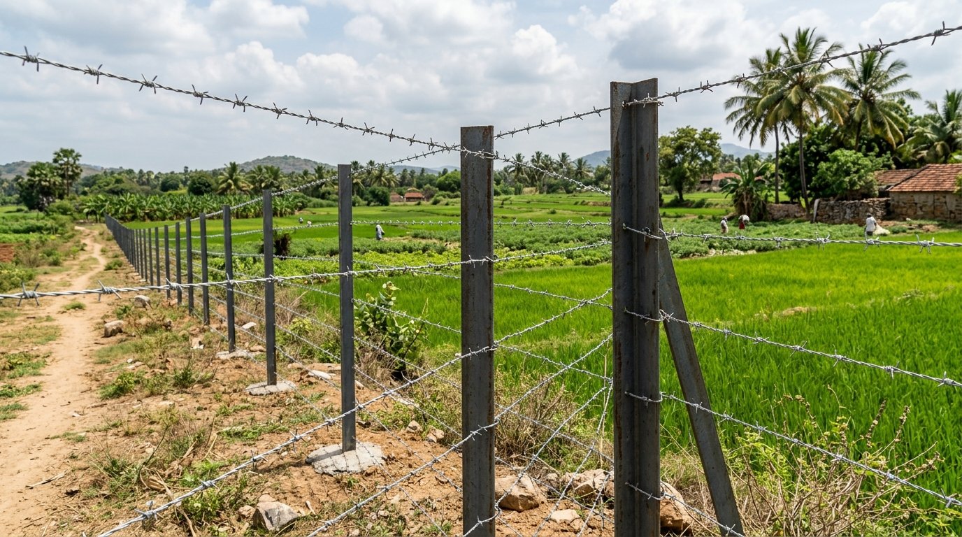 Barbed Wire Fencing Kallakurichi