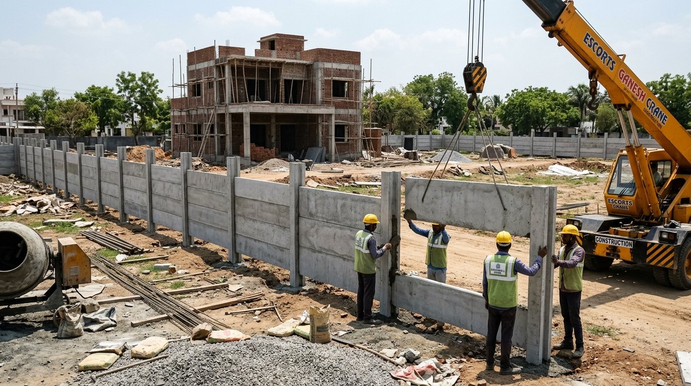 RCC Compound Wall Kallakurichi